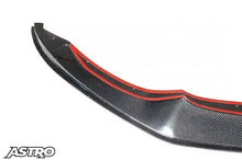 Load image into Gallery viewer, Carbon Fibre GTS Style Front Splitter / Front Lip for BMW M3 F80 (2014-2018) &amp; M4 F82 F83 (2014-2019) - One-Piece 2x2 Weave CFRP
