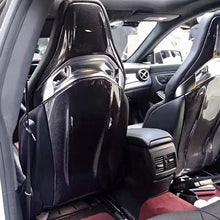 Load image into Gallery viewer, Carbon Fibre Seat Covers (Set of 2) for Mercedes Benz AMG W176 A45 CLA45 GLA45

