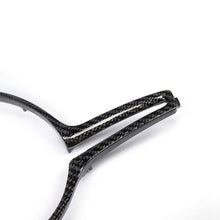 Load image into Gallery viewer, Carbon Fibre Steering Wheel Trim for BMW F80 M3 F82 F83 M4 F10 M5 F06 F12 F13 M6 14-20
