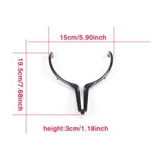 Load image into Gallery viewer, Carbon Fibre Steering Wheel Trim for BMW F80 M3 F82 F83 M4 F10 M5 F06 F12 F13 M6 14-20

