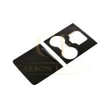 Load image into Gallery viewer, Pre-Preg Carbon Fibre Centre Console Cover for Tesla Model 3 &amp; Y 16-23
