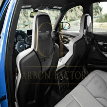 Load image into Gallery viewer, Pre-preg Carbon Fibre Seat Covers Pair for BMW F80 M3 F82 F83 M4 14-20
