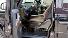 Load image into Gallery viewer, Pre-Preg Carbon Fibre Seat Trim Covers for Mercedes W464 G Class G Wagon 19-Present
