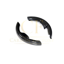 Load image into Gallery viewer, Pre-Preg Carbon Fibre Steering Wheel Covers for Tesla Model 3 &amp; Model Y
