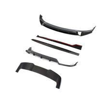 Load image into Gallery viewer, Carbon Fibre Kit Splitter Diffuser Side Skirts Spoiler for BMW G05 X5 18-22
