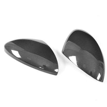 Load image into Gallery viewer, Carbon Fibre Door Mirror Covers for Porsche Boxster &amp; Cayman 718 LHD 16-21

