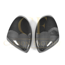 Load image into Gallery viewer, Carbon Fibre Door Mirror Covers for Porsche Boxster &amp; Cayman 718 LHD 16-21

