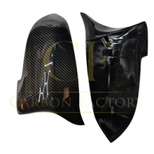 Load image into Gallery viewer, MP Style Carbon Fibre Replacement Mirror Covers for BMW F06 F12 F13 6 Series LCI F01 F02
