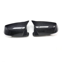 Load image into Gallery viewer, MP Style Carbon Fibre Replacement Mirror Covers for BMW F06 F12 F13 6 Series Pre-LCI F01 F02
