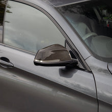 Load image into Gallery viewer, OEM Style Carbon Fibre Replacement Mirror Covers for BMW 1 2 3 4 Series
