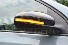 Load image into Gallery viewer, OEM Style Carbon Fibre Replacement Mirror Covers for VW Golf MK6 GTI R20 08-13
