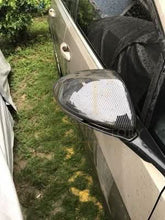 Load image into Gallery viewer, OEM Style Carbon Fibre Replacement Mirror Covers for VW Golf MK7 MK7.5 inc GTI &amp; R 14-20
