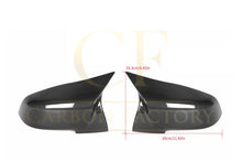 Load image into Gallery viewer, V Style Carbon Fibre Replacement Mirror Cover for BMW F22 2 Series F87 M2 13-21
