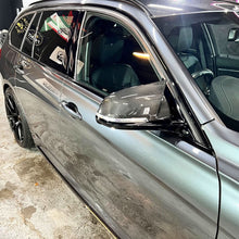 Load image into Gallery viewer, V Style Carbon Fibre Replacement Mirror Cover for BMW F22 2 Series F87 M2 13-21

