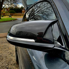 Load image into Gallery viewer, V Style Carbon Fibre Replacement Mirror Cover for BMW F22 2 Series F87 M2 13-21
