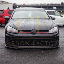 Load image into Gallery viewer, V Style Carbon Fibre Replacement Mirror Covers for VW Golf MK7 MK7.5 inc GTI &amp; R 14-20
