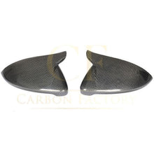Load image into Gallery viewer, V Style Carbon Fibre Replacement Mirror Covers for VW Golf MK7 MK7.5 inc GTI &amp; R 14-20
