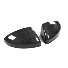 Load image into Gallery viewer, Carbon Fibre Replacement Mirror Covers for Audi 8S TT TTS TTRS MK3 R8 Gen 2 15-21
