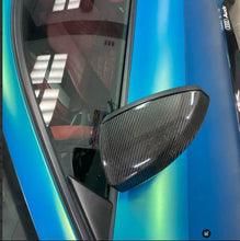 Load image into Gallery viewer, Carbon Fibre Replacement Mirror Covers for Audi 8S TT TTS TTRS MK3 R8 Gen 2 15-21
