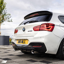 Load image into Gallery viewer, Carbon Fibre Rear Diffuser for BMW 1 Series M140i &amp; M135i LCI (2015–2019) F20/F21 – OEM Fit Performance CFRP 2x2 Twill V/Herringbone Weave
