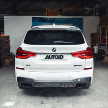 Load image into Gallery viewer, Carbon Fibre Performance Rear Diffuser for BMW X3 M40i (2018-2020, G01 Pre-LCI)

