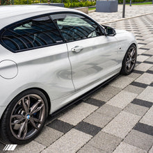 Load image into Gallery viewer, Carbon Fibre Performance Side Skirts for BMW 1 Series &amp; 2 Series (2014-2020, F20 F21 F22 F23)
