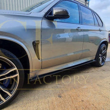 Load image into Gallery viewer, 3D Style Carbon Fibre Side Skirts for BMW F15 X5 F16 F85 X5M F86 X6M 13-18
