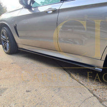 Load image into Gallery viewer, 3D Style Carbon Fibre Side Skirts for BMW F15 X5 F16 F85 X5M F86 X6M 13-18
