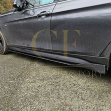 Load image into Gallery viewer, B Style Carbon Fibre Side Skirts for BMW F32 F33 F36 4 Series 14-20
