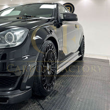 Load image into Gallery viewer, Carbon Fibre Side Skirts for Mercedes Benz W204 C63 Facelift 12-14
