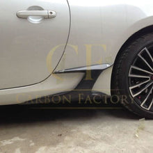 Load image into Gallery viewer, Carbon Fibre Side Trims for Toyota GT86 12-20
