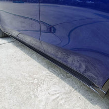 Load image into Gallery viewer, CS Style Pre-Preg Carbon Fibre Side Skirts for Tesla Model Y 19-23

