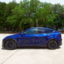 Load image into Gallery viewer, CS Style Pre-Preg Carbon Fibre Side Skirts for Tesla Model Y 19-23
