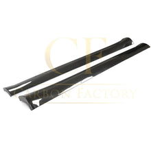 Load image into Gallery viewer, CS Style Pre-Preg Carbon Fibre Side Skirts for Tesla Model Y 19-23
