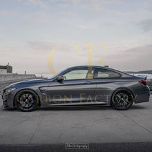 Load image into Gallery viewer, MP Style Carbon Fibre Side Skirts Extension for BMW F80 M3 14-20
