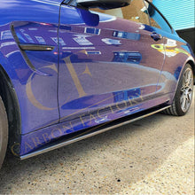 Load image into Gallery viewer, MP Style Carbon Fibre Side Skirts Extension for BMW F82 F83 M4 14-20
