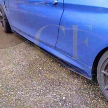 Load image into Gallery viewer, MP Style Carbon Fibre Side Skirts for BMW F32 F33 F36 4 Series 14-20
