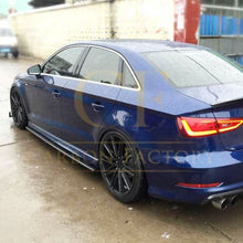 Load image into Gallery viewer, OEM Style Carbon Fibre Side Skirts for Audi S3 Saloon 13-19
