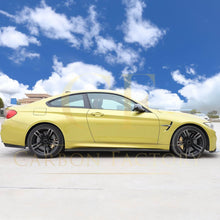 Load image into Gallery viewer, PSM Style Carbon Fibre Side Skirts Extension for BMW F82 F83 M4 14-20
