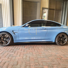 Load image into Gallery viewer, PSM Style Carbon Fibre Side Skirts Extension for BMW F82 F83 M4 14-20
