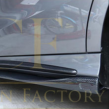 Load image into Gallery viewer, RZ Style Carbon Fibre Side Skirts for Mercedes Benz W176 A Class C117 Coupe 13-18
