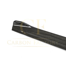 Load image into Gallery viewer, V Style Carbon Fibre Side Skirts for Audi A3 S3 Saloon 20-22
