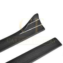 Load image into Gallery viewer, V Style Carbon Fibre Side Skirts for Audi S3 Saloon 13-19
