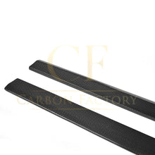 Load image into Gallery viewer, V Style Carbon Fibre Side Skirts for Audi S3 Saloon 13-19
