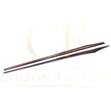 Load image into Gallery viewer, V Style Carbon Fibre Side Skirts for BMW 6 Series F06 inc M6 4 Door 11-18
