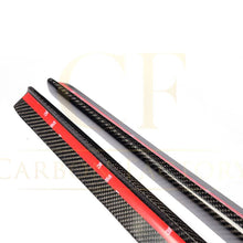 Load image into Gallery viewer, V Style Carbon Fibre Side Skirts for BMW 6 Series F06 inc M6 4 Door 11-18
