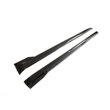 Load image into Gallery viewer, V Style Carbon Fibre Side Skirts for Tesla Model S Facelift 21-Present
