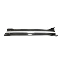 Load image into Gallery viewer, V Style Carbon Fibre Side Skirts for Tesla Model Y 19-23
