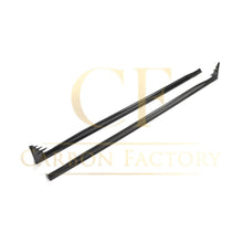 Load image into Gallery viewer, V Style Carbon Fibre Side Skirts for VW Golf MK8 GTI &amp; R Line 21-Present
