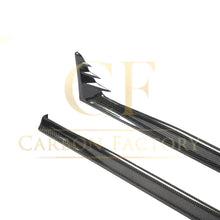 Load image into Gallery viewer, V Style Carbon Fibre Side Skirts for VW Golf MK8 GTI &amp; R Line 21-Present
